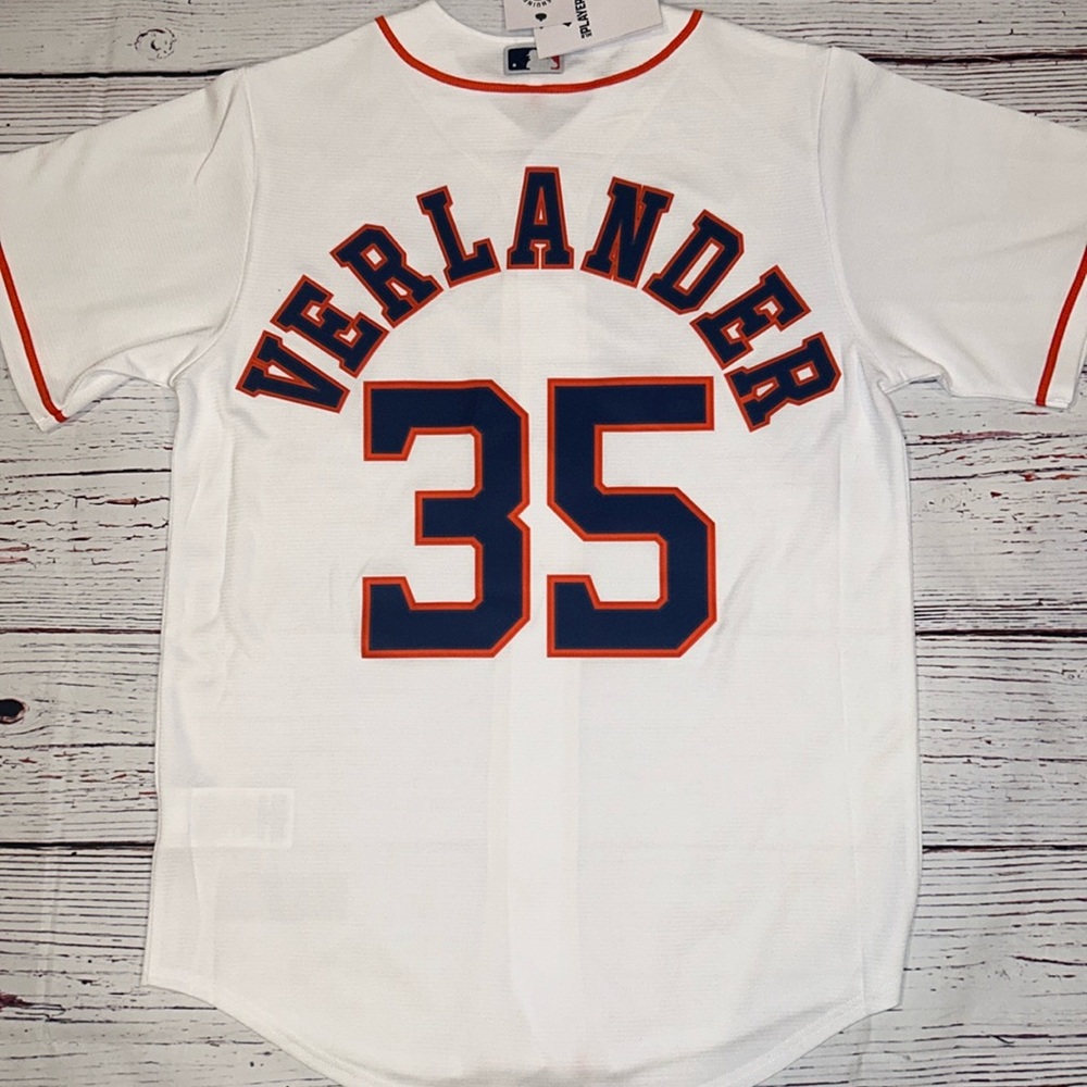 Houston•Astros•Verlander•Nike•Sz-Medium(Adult)